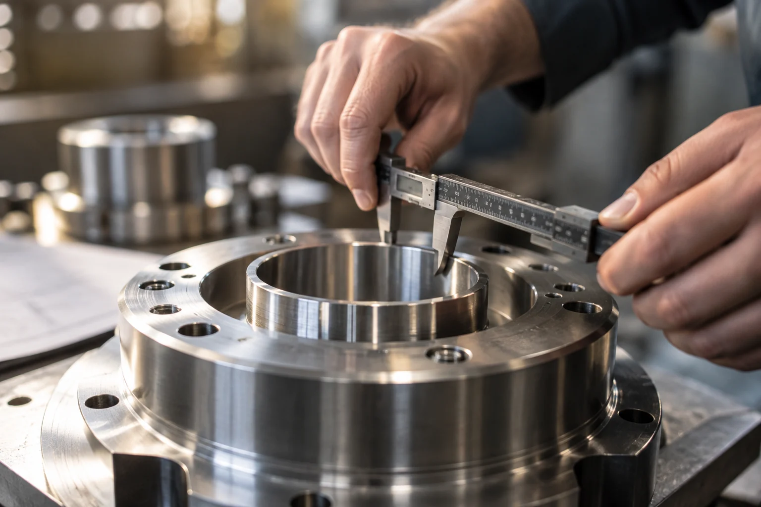 Conceptual supporting illustration for Precision machining